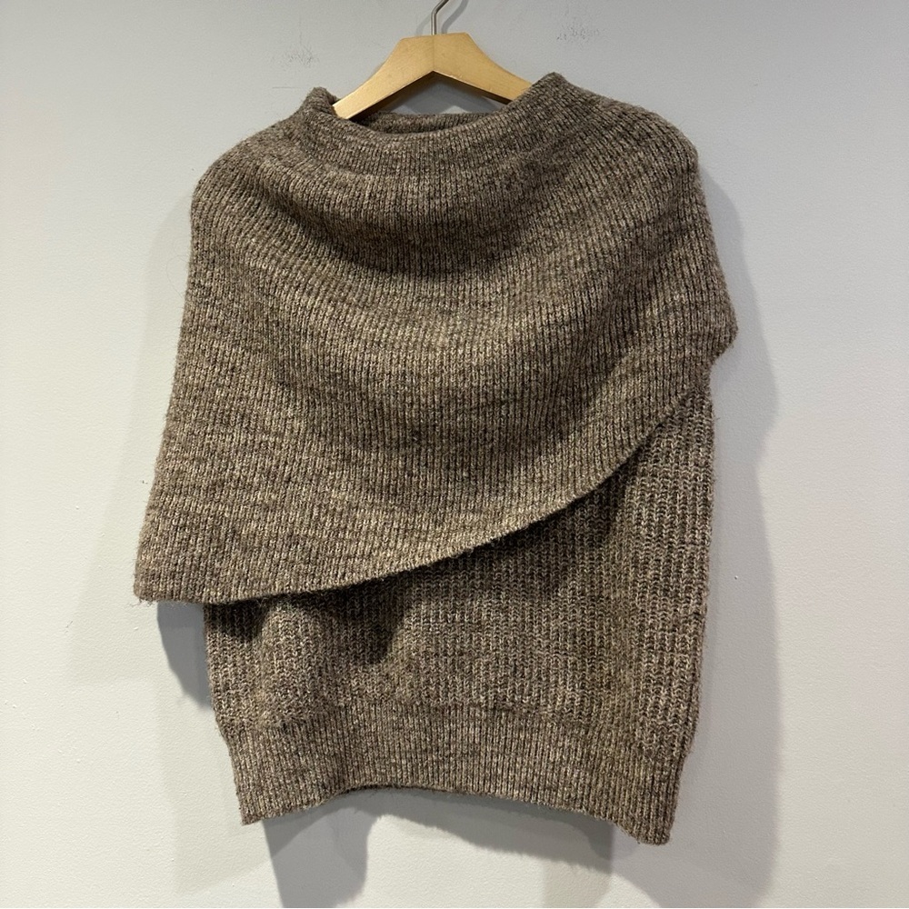 Zara Sleeveless Women's Knit Vest asymmetrical Scoop Top - Picture 5 of 8